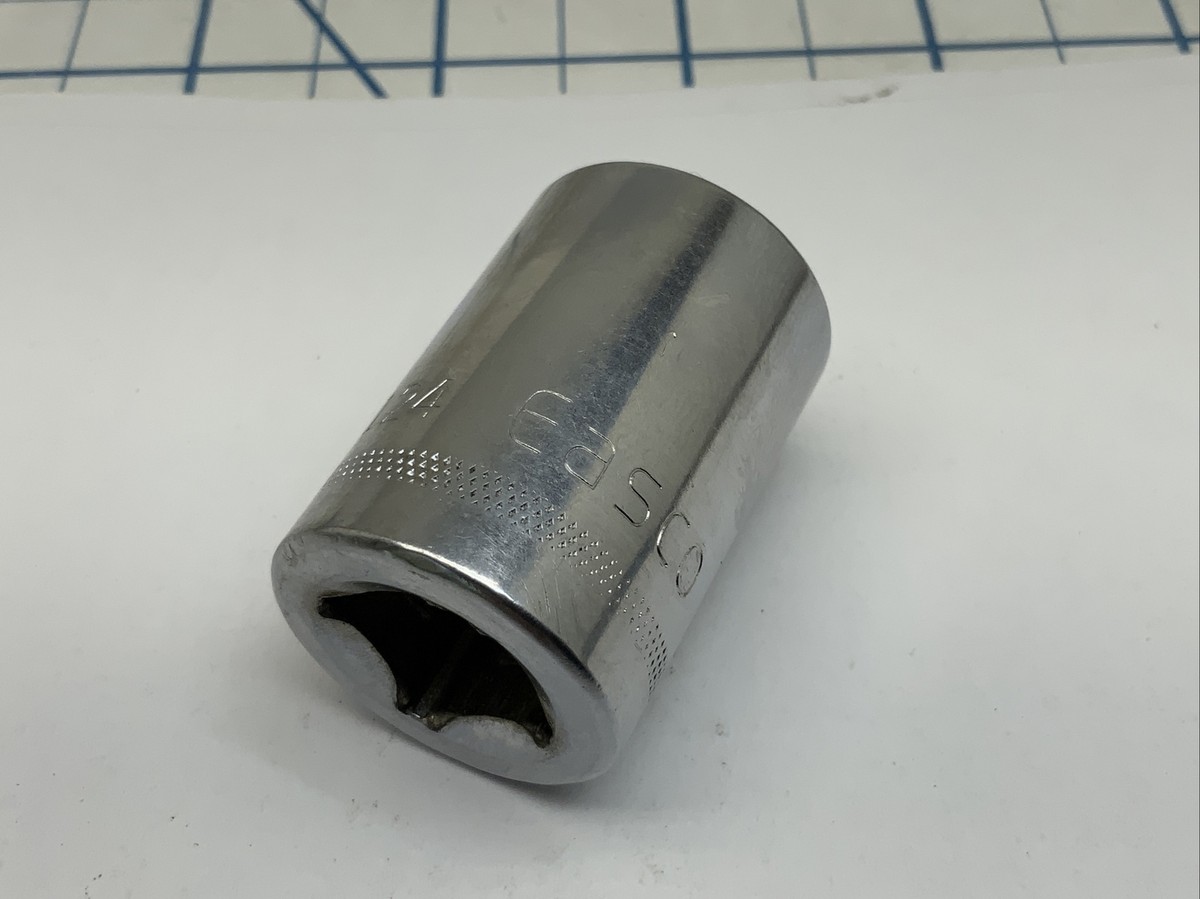EASCO 1/2 Drive Socket, 12 Point, Model 53 3124, Size 3/4”, USA