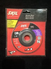 Skil 4-1/2” Type 27 Max 13,200 Rpm/min Abrasive Wheel 1/4” Thick 7/8” Arbor