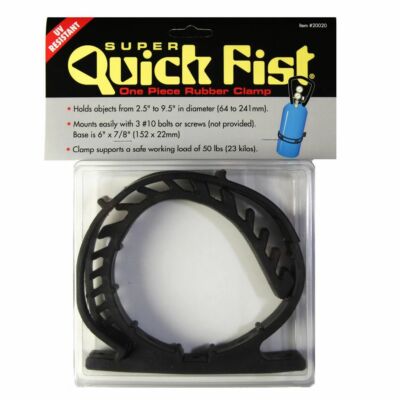 END OF THE ROAD 20020 SUPER QUICK FIST ONE-PIECE RUBBER CLAMP - BRAND NEW