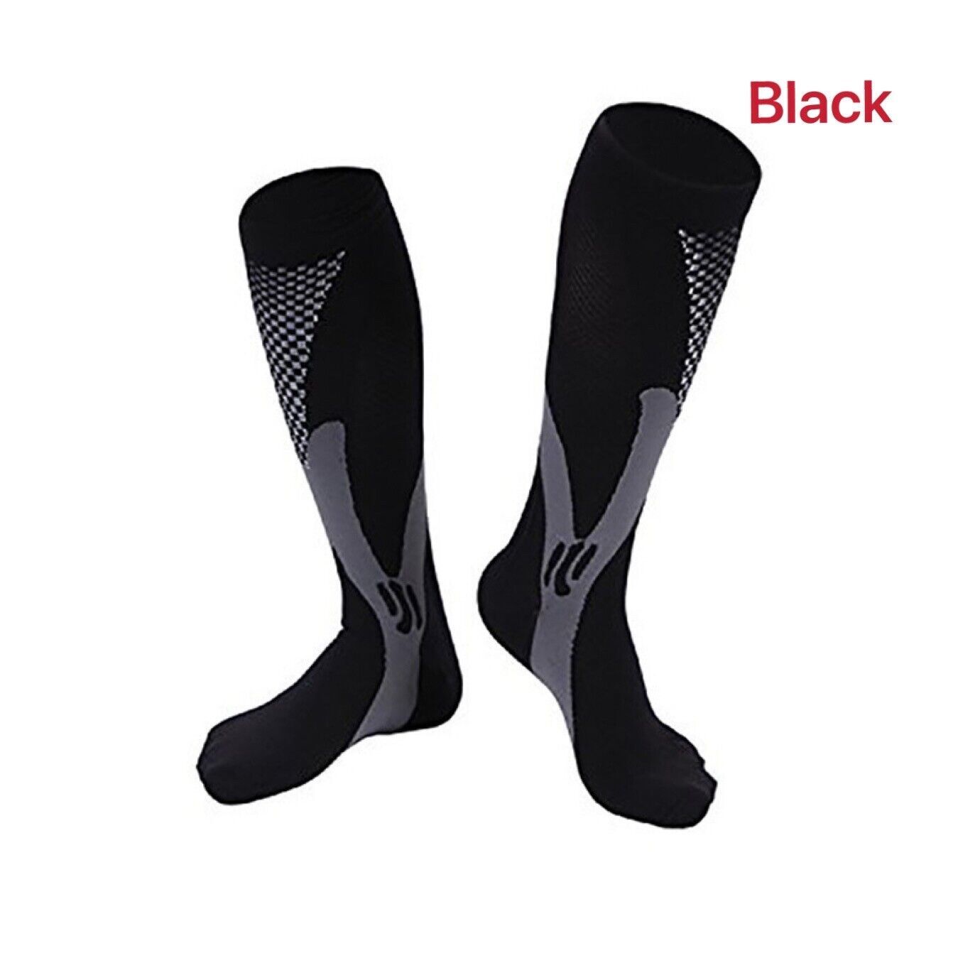 6 Pairs Copper Compression Socks 2030mmHg Graduated Support Mens