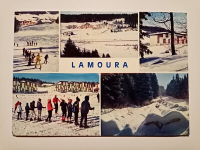Postcard - Lamoura (39) Holiday Village, Ski Slopes...
