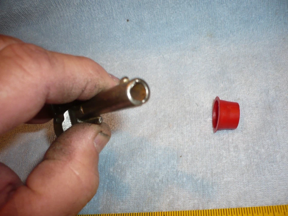 modelo 45 possivelmente stevens cerca de 1910 pistola de ferro fundido tiro único - Imagem 3 de 3