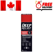 Deep Relief Maximum Strength Heat Pain Relief Rub 100g Fresh Stock, Long Expiry