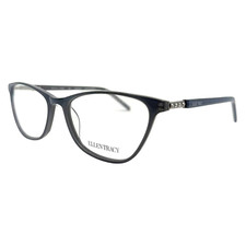 ELLEN TRACY - RAVENNA BLUE LAMINATE 53/16/140 - BLUE - NEW Authentic EYEGLASSES