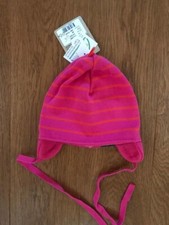 SATILA Hat Pink Stripe 12-18 Months