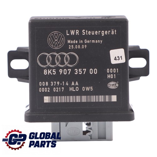 Audi A5 8T Front Leuchte Xenon Scheinwerfer Reichweite Steuermodul 8K590735700
