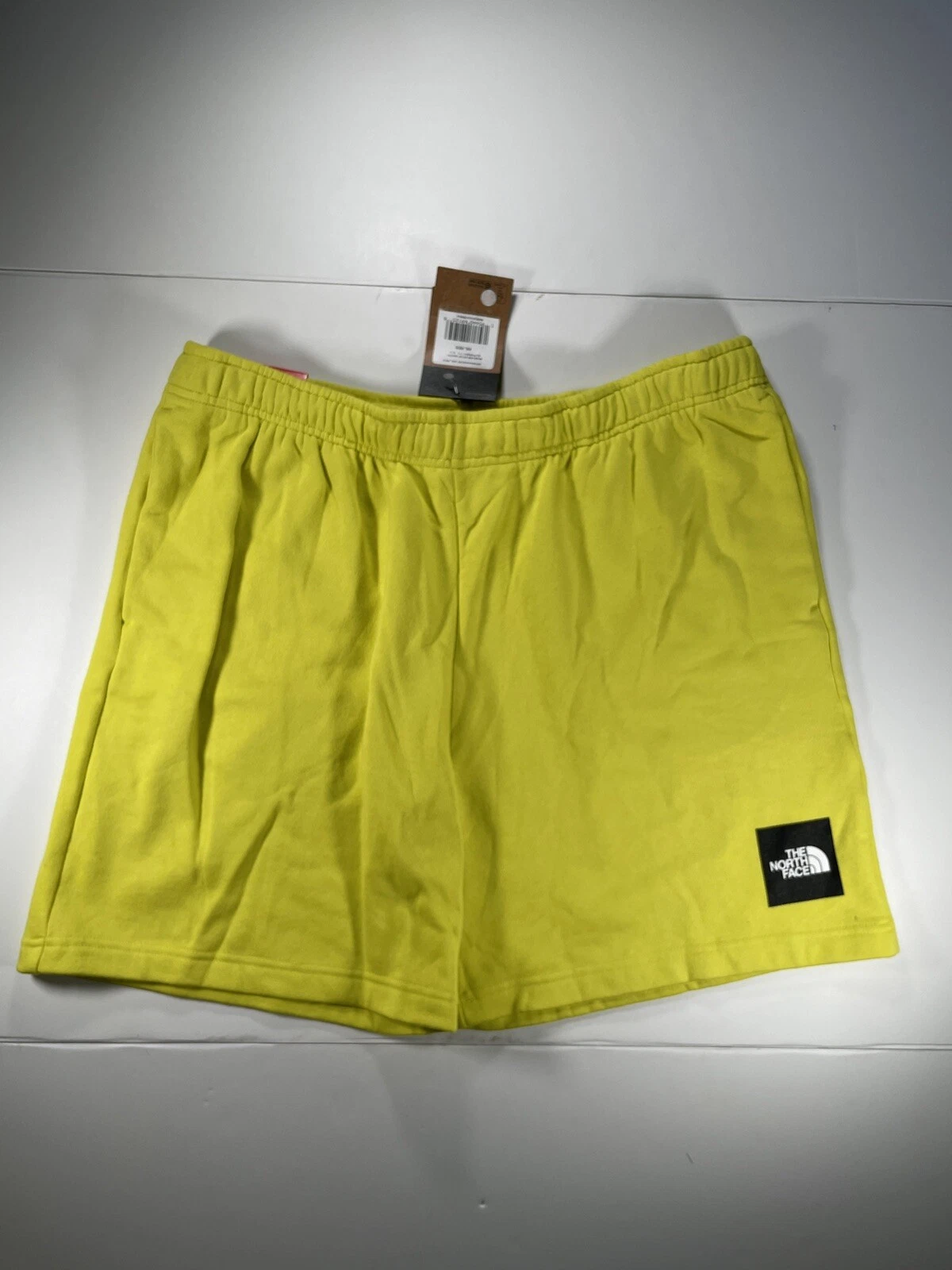 The North Face Shorts Mens 2XL Yellow Drawstring Trail Hiking NWT