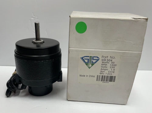 Cast Unit Bearing Motor,  GM 504, 50W, 230V, CCW