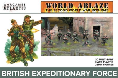 Wargames Atlantic WAAWA007 28mm World Ablaze: British Expeditionary Force Kit