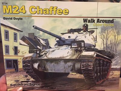 SQUADRON SIGNAL 5714 M24 CHAFFEE WALK AROUND #(PERFECT) Brand New