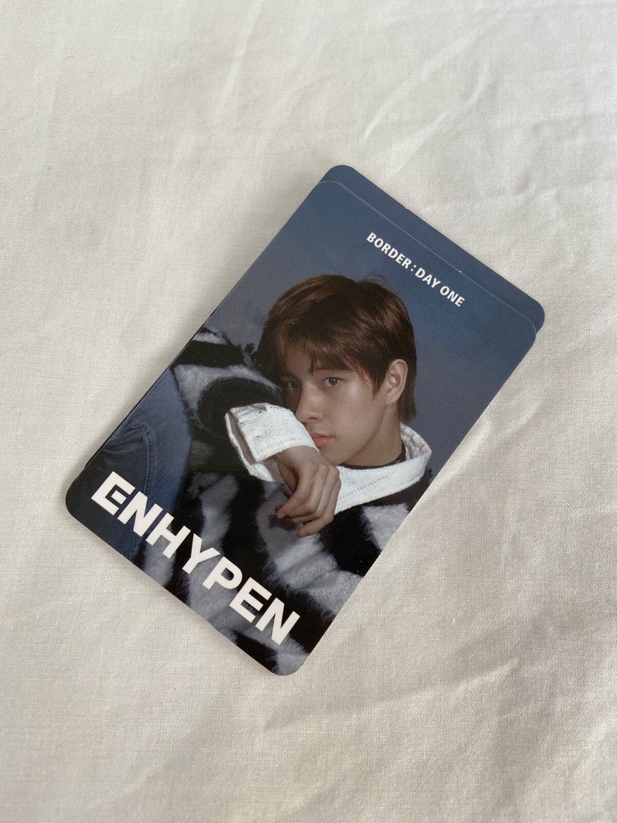 Enhypen Yizhiyu CHINA limited edition photo card pc YZY Fansign