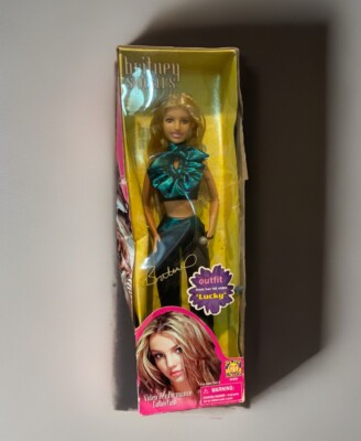 2001 BRITNEY SPEARS Video Performance Collection Lucky NEW in BOX Y2K Doll