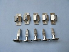 SKODA ENGINE SEAL SWIVEL METAL TRIM FASTENING / SHIELD FIXING CLIPS