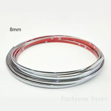 3M Chrome Car Door Body Scratch Guard Molding Trim Protectors Strip Decoration