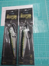 Ahi Usa. Live Deception 2 Assist Jig 4 Oz  5/0 Mustad Hook Nip