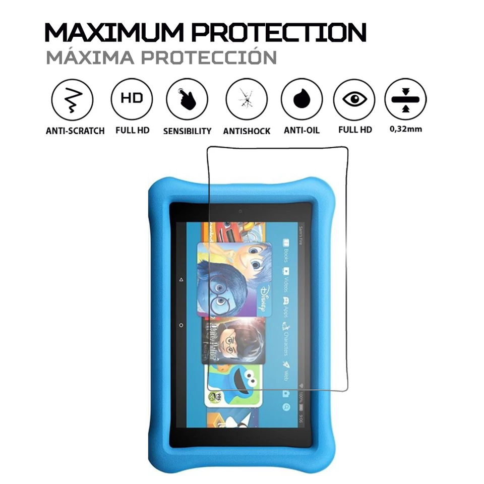 ANTISHOCK Screen protector for Tablet Amazon Fire 8 Kids Edition 2017 - Image 2 of 4