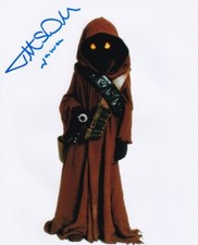 TIM DONALDSON signed Autogramm 20x25cm STAR WARS in Person autograph COA JAWA