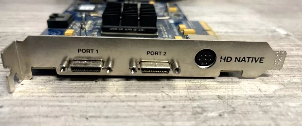 Avid HD Native PCIe Karte getestet