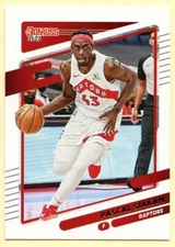 2021-22 Panini Donruss Basketball Pascal Siakam card #93 Toronto Raptors