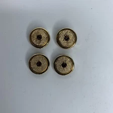 4 Vintage gold color button cover - Pre Owned