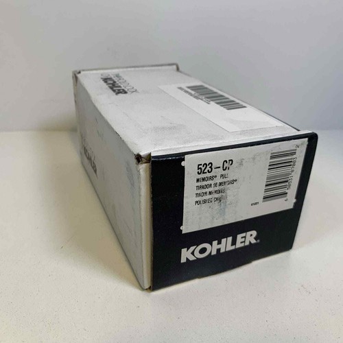 Kohler Memoirs K-523-CP Cromo Lucidato 3 pollici. Tirare armadio barra centrale - Foto 4 di 5