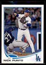 2013 Topps Update  Nick Punto  #US171 Los Angeles Dodgers