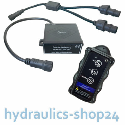 Funkfernsteuerung für Hydraulikaggregate/ Hydraulik Pumpe mit Kabelfernbedienung