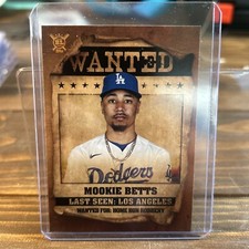 2021 Mookie Betts Big League Most Wanted