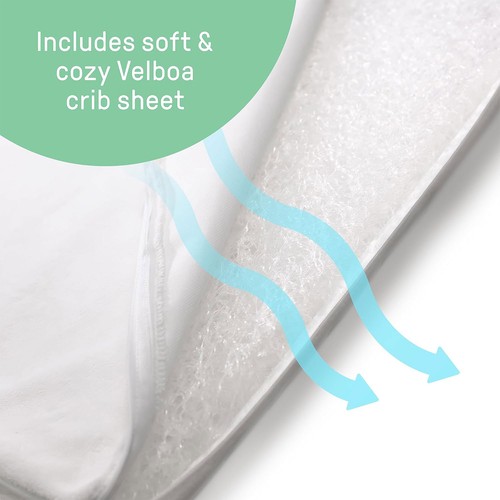 Ingenuity SwaddleMe Beginnings Compact Multi Position Baby Bassinet, Gray Tweed - Picture 7 of 11