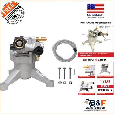 #ad OEM Technologies 90026 Vertical 3100 PSI Pump Kit for Gas Pressure Washers $175.04