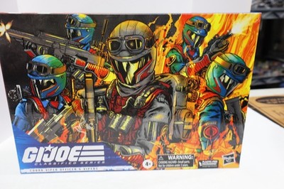 COBRA VIPERS & OFFICER 3-Pack Hasbro GI Joe Classified Series 6'' Figures #47 MIB