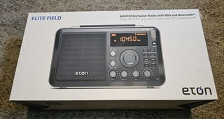 ETON ELITE FIELD RADIO AM FM SHORTWAVE RDS BLUETOOTH DIGITAL TUNER NEW OPEN BOX