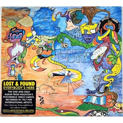 LOST & FOUND Everybody's Here CD 1967 Texas psychedelic hard reissue w/ bonus