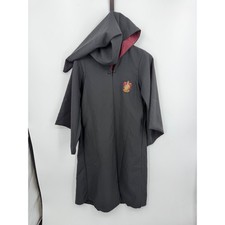 Universal Studios Harry Potter Gryffindor Robe Women XXS Black Burgundy Hooded