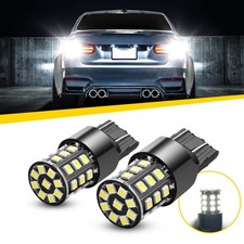 A Backup LED Reverse Light Bulbs Replace 6000K White Halogen Lamp 7440 7443 7441