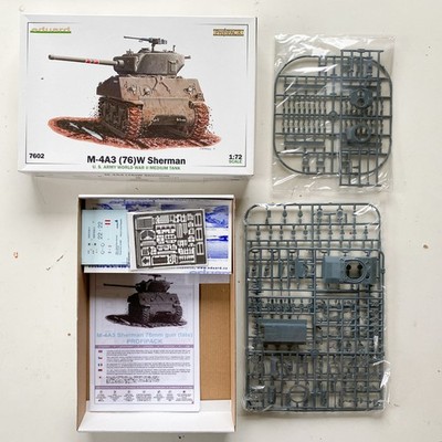 M-4A3 (76) Sherman - Eduard Profi - Pack 7602 - zur Kontrolle geöffnet - Rar