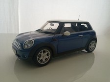 Kyosho Mini Cooper R56 1/18 Blue Diecast Model Car Authentic Rare Genuine