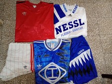 Lotto Stock Maglie Calcio Adidas + Pantaloncini Adidas Vintage 