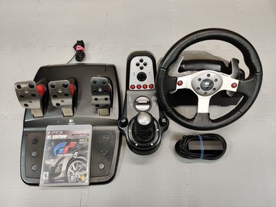 Logitech G25 Racing Wheel/Pedals/Shifter+ 1 GAME -complete Set