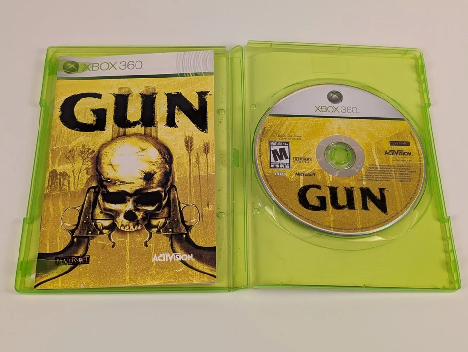 Gun (Microsoft Xbox 360, 2005)➡️CIB Complete - Tested - Excellent 📀! - Image 3 of 4