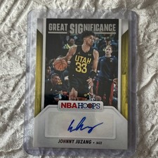 Panini 2024-25 NBA Hoops Great Significance Johnny Juzang Autograph Utah Jazz