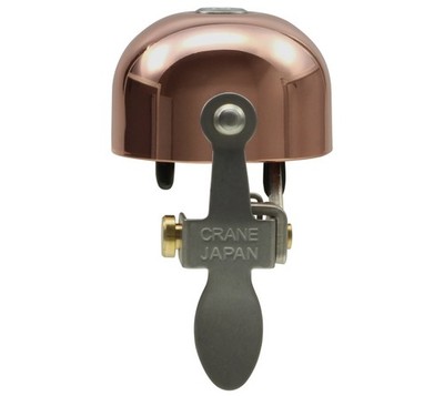 Crane Bell Co. E-NE ene Fahrradklingel Glocke Retro Design Bell kupfer copper
