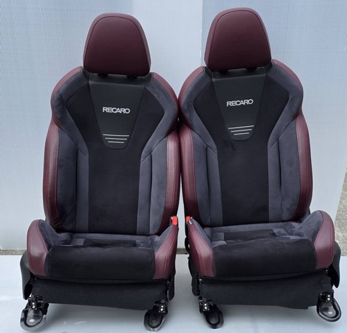 Genuine Recaro VBH S4 Subaru  option seats,  driver's and passenger seat, - Picture 1 of 8