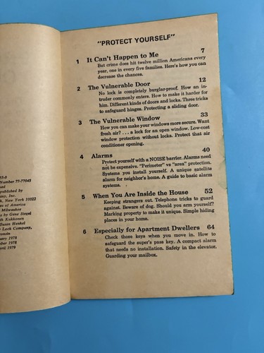 Protect Yourself by N.H. and S.K. Mager PB 1979 - Picture 6 of 8