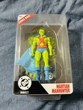 DC Direct Mcfarlane Martian Manhunter with Comic New