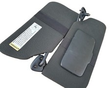 1995-2005 Chevy Cavalier Driver Passenger Side Sunvisor Black With Mirrors