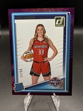 2025 Panini Donruss WNBA Lucy Olsen Rated Rookie Purple Foil /99 #97 SP Mystics