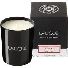 Image of LALIQUE CANDLE 190G - SANTAL GOA | NEW & SEALED | FREE P&P | UK