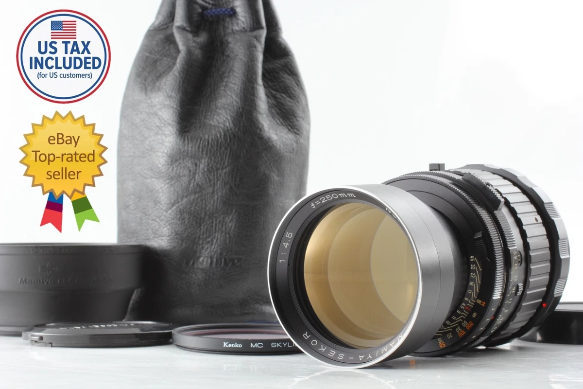 Mamiya f/4.5 Camera Lenses 250mm Focal for sale | eBay