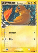 Pokemon Card - Crystal Guardians 49/100 - CHARMANDER [Delta Species](common) NM